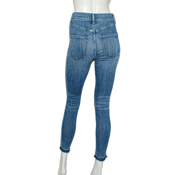 AYR THE RISER Super Skinny Soft Jeans Blue neon jupiter Size 25 - Picture 2 of 12